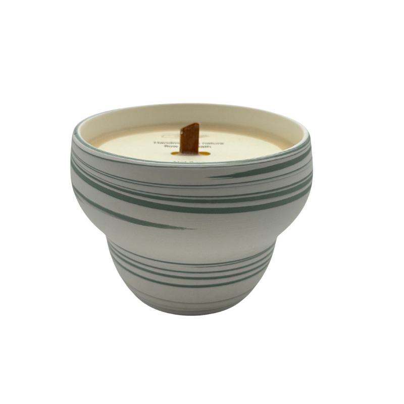 Terracotta Echoes Candle - Wood
